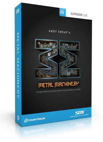 Toontrack Metal Machinery SDX [Download]