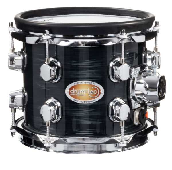 drum-tec pro custom Tom 8" x 7" (black slate)