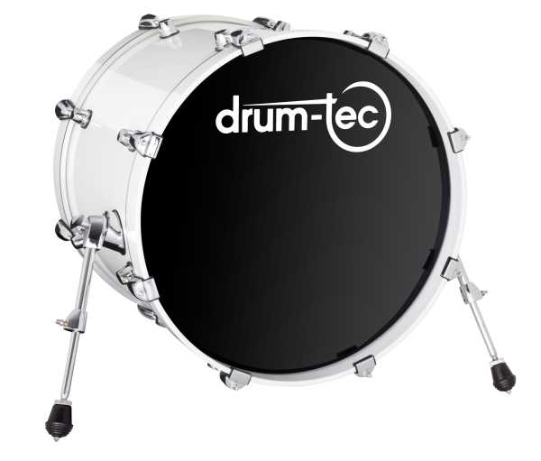 drum-tec pro Bass Drum 20" x 16" (white)