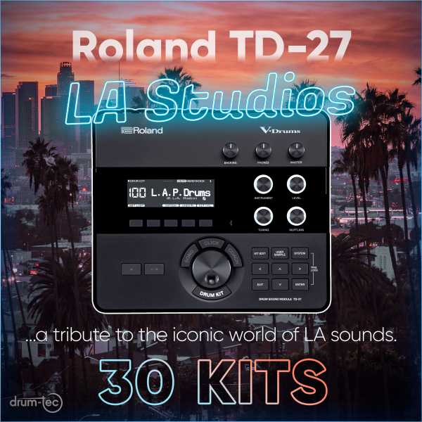 LA Studios Sound Edition Roland TD-27